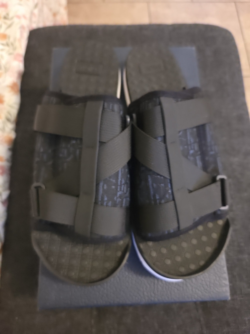 Dior Slide Sandals with Adjustable Straps
